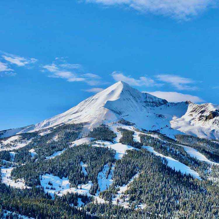 Lone Peak mountain